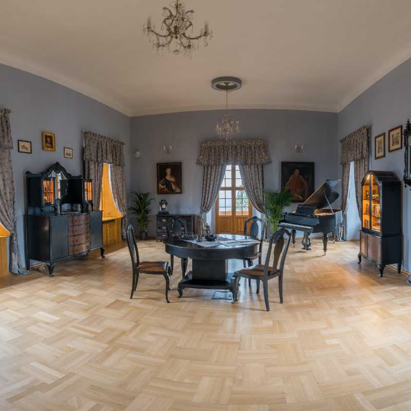 Fotografia krištáľovej sály po rekonštrukcii