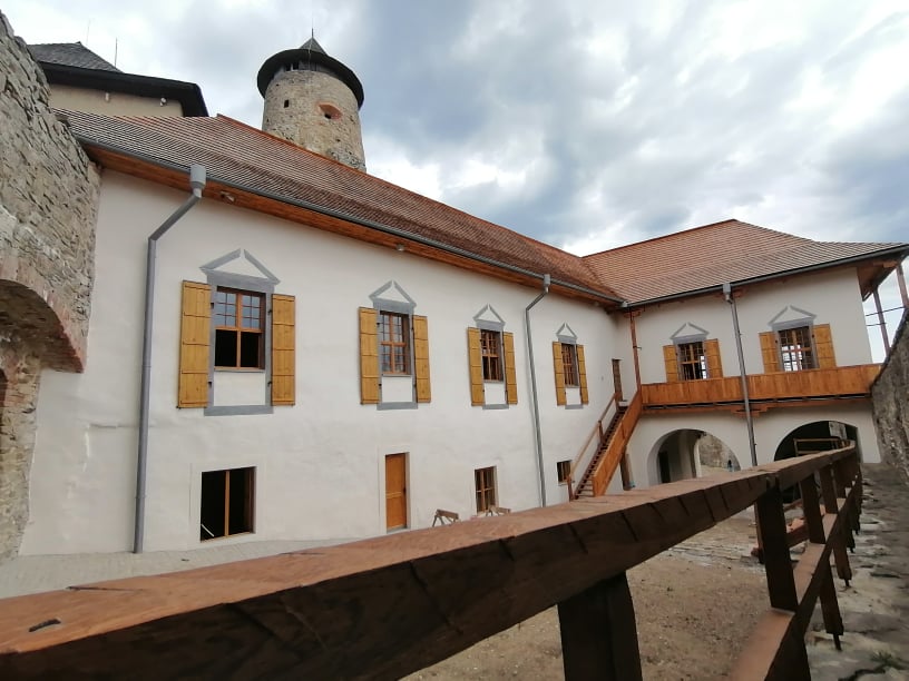 Fotografia paláca Lubomirských po rekonštrukcii